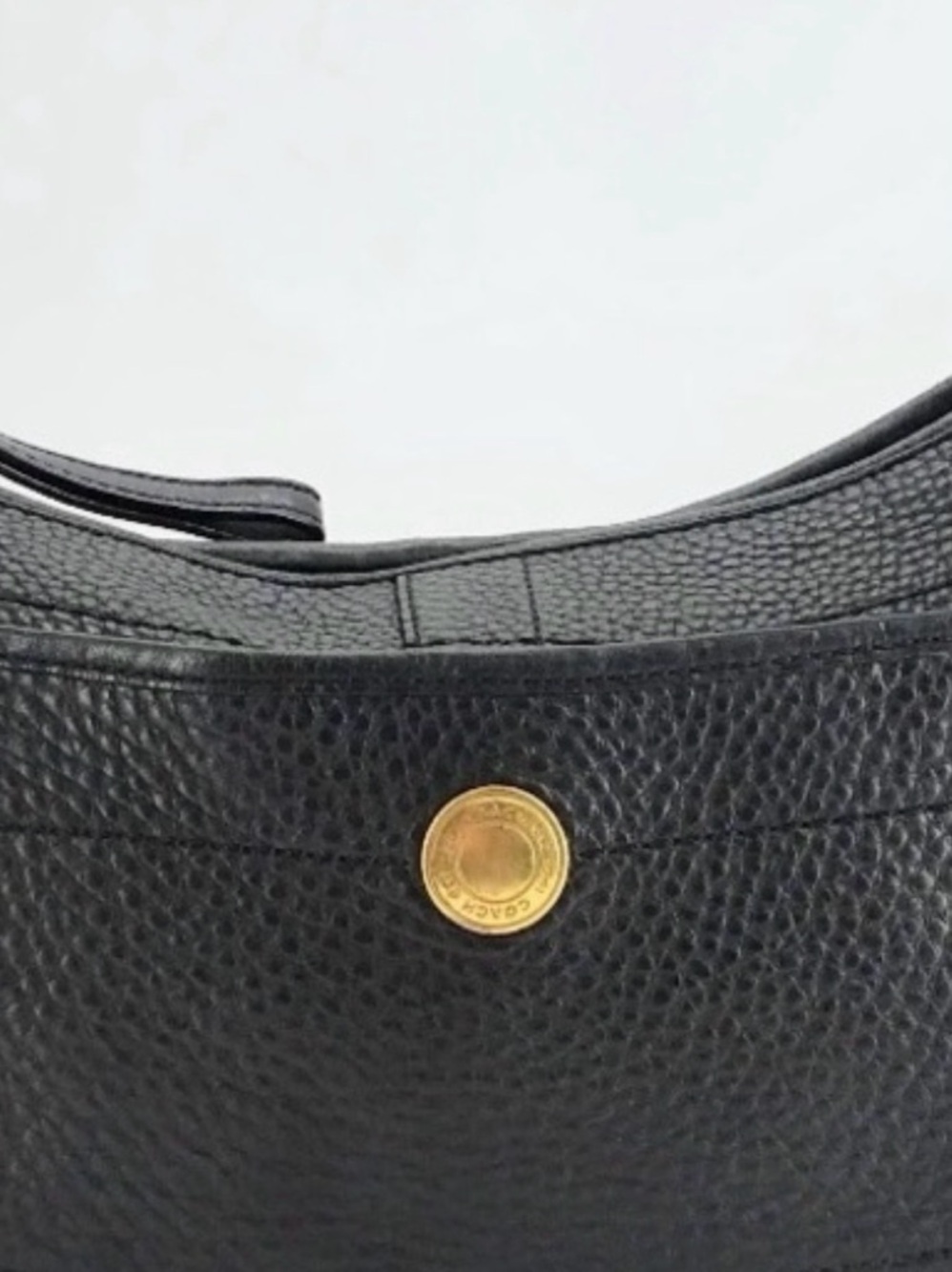 Vintage Coach Ergo pebbled leather hobo bag - Picture 7 of 7